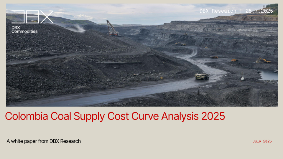 Colombia Coal Supply Cost Curve 